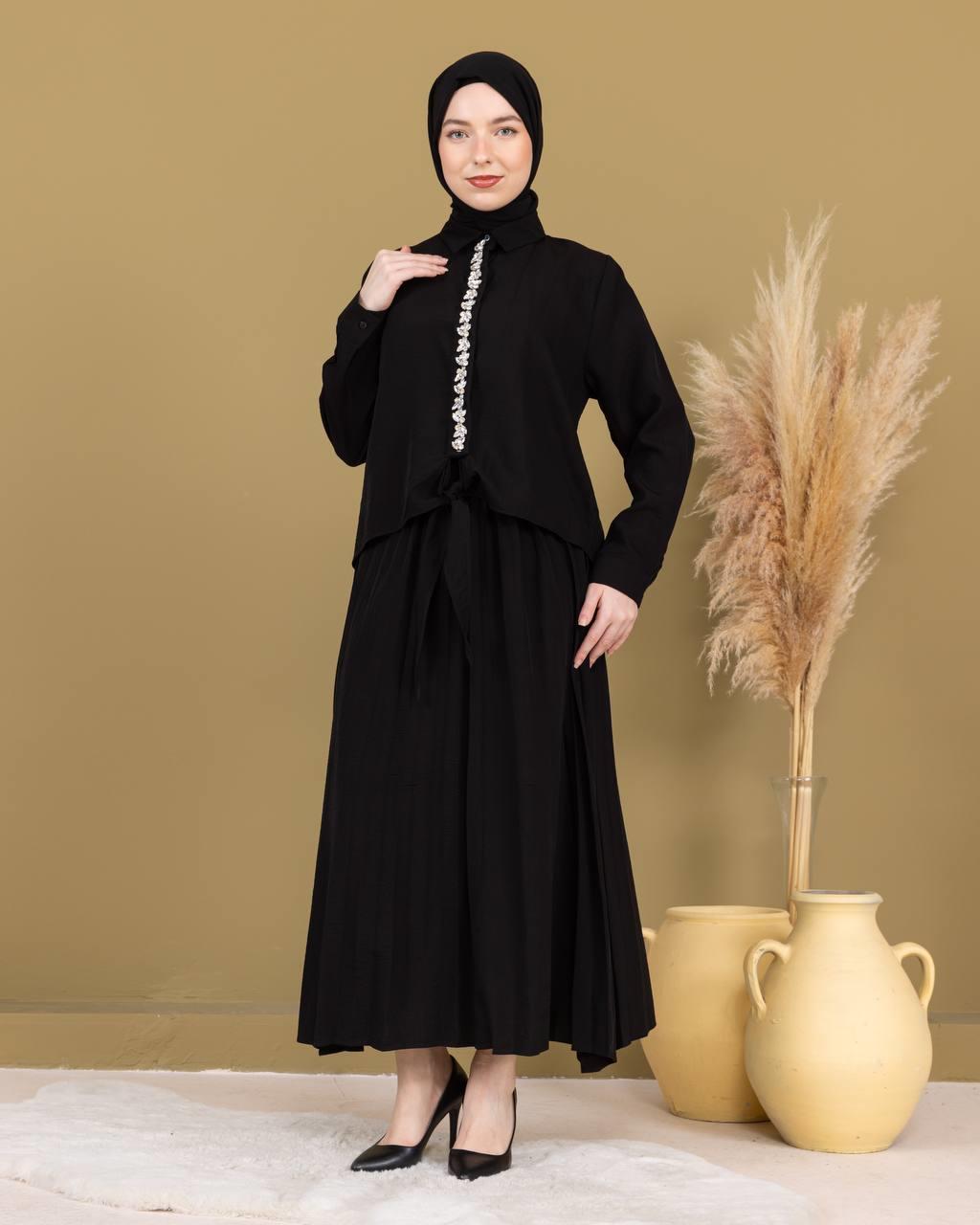 Sayra Shawl Etekli Takım