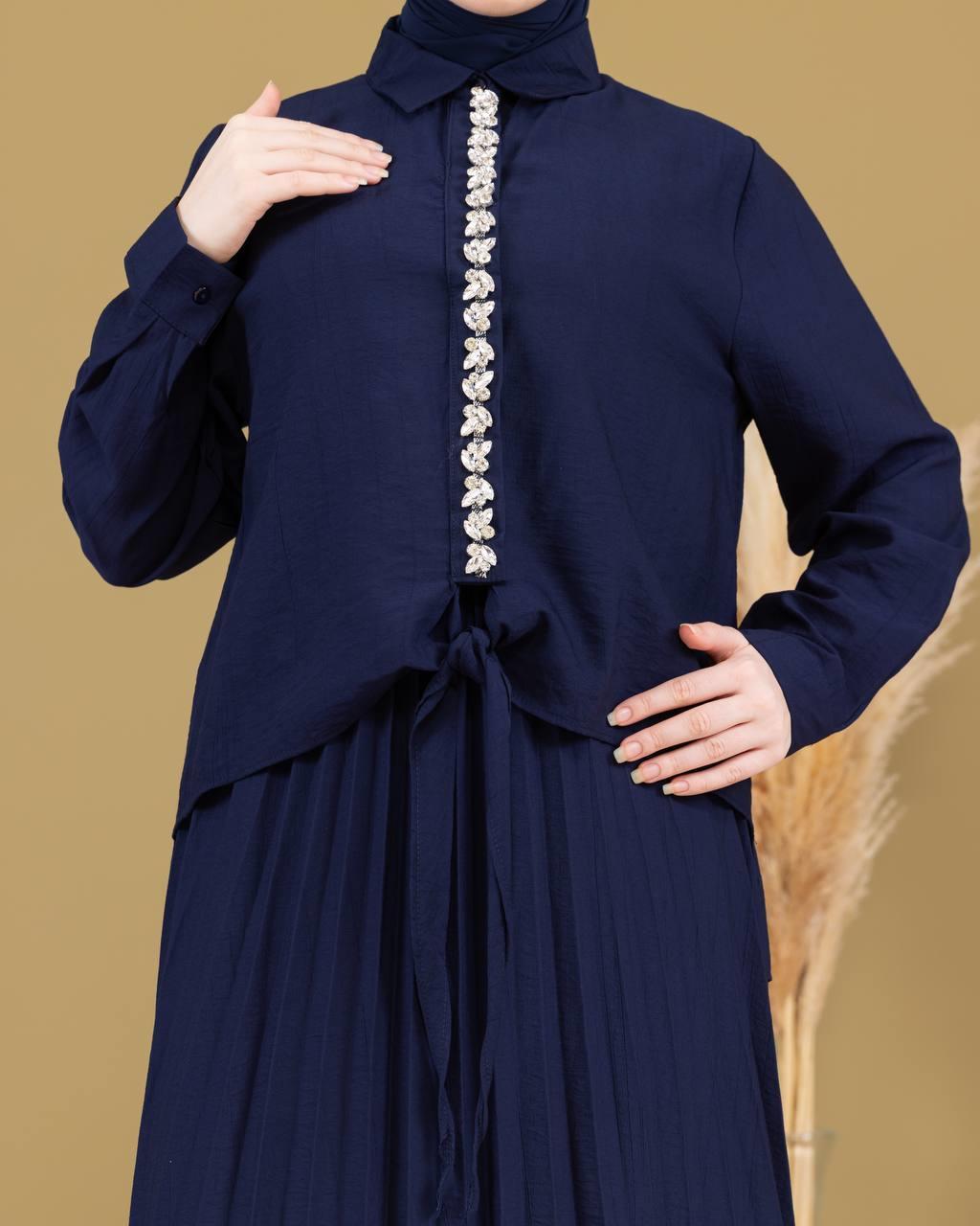 Sayra Shawl Etekli Takım