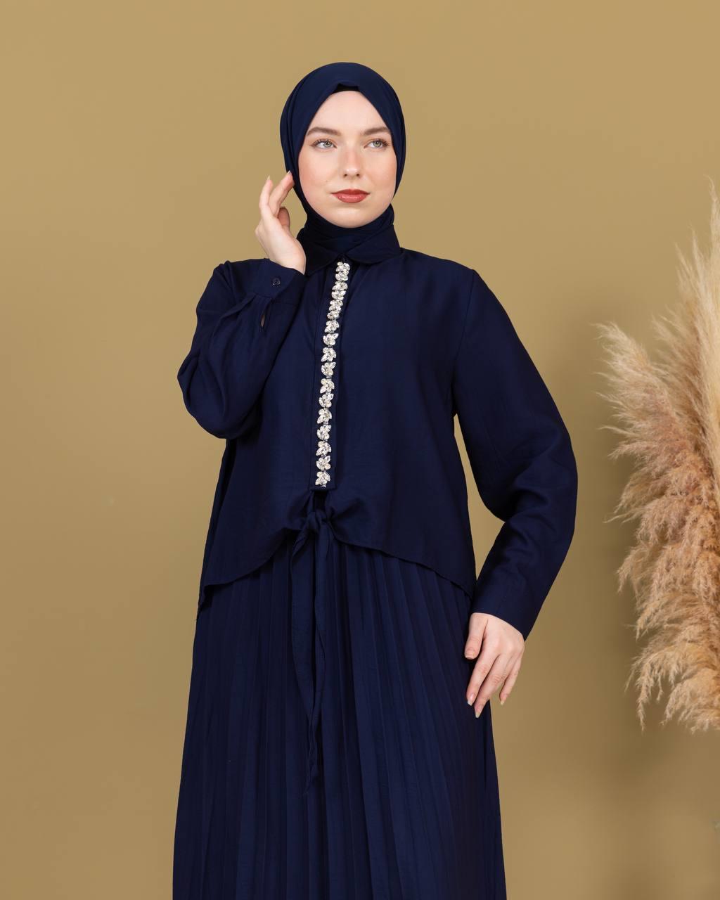 Sayra Shawl Etekli Takım