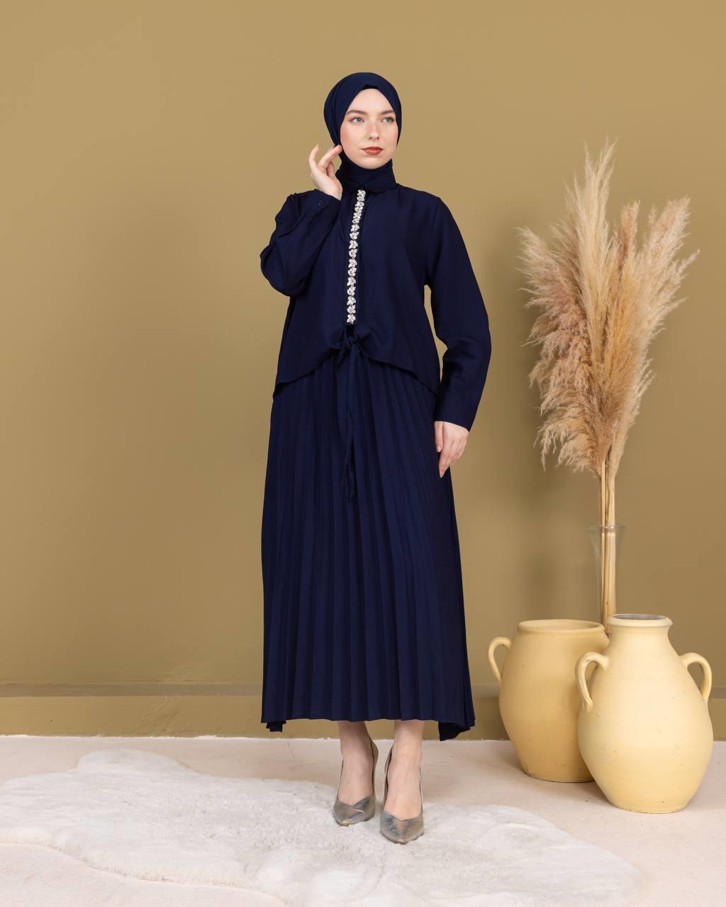 Sayra Shawl Etekli Takım