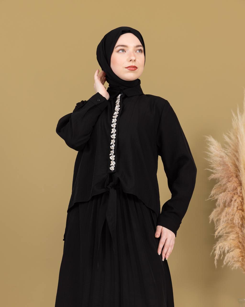 Sayra Shawl Etekli Takım