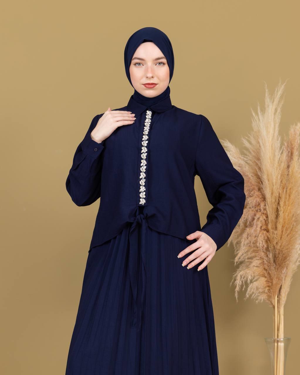 Sayra Shawl Etekli Takım