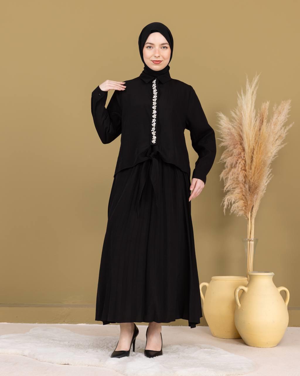 Sayra Shawl Etekli Takım