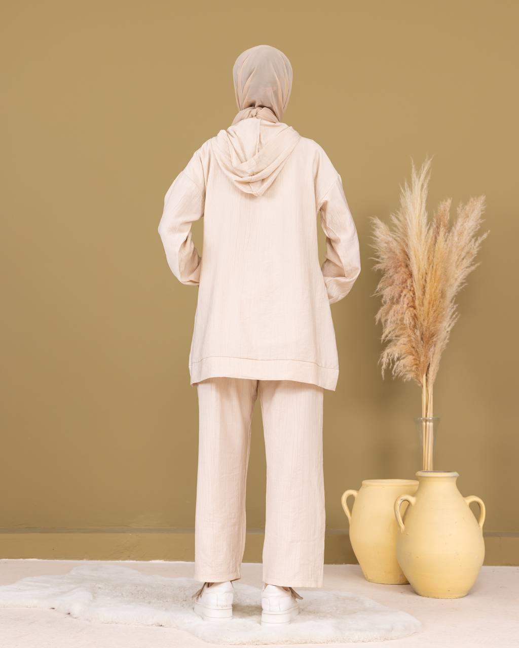 Sayra Shawl Pantolonlu Takım