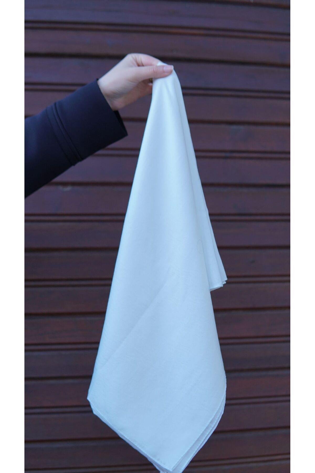 Sayrashawl caz şal beyaz