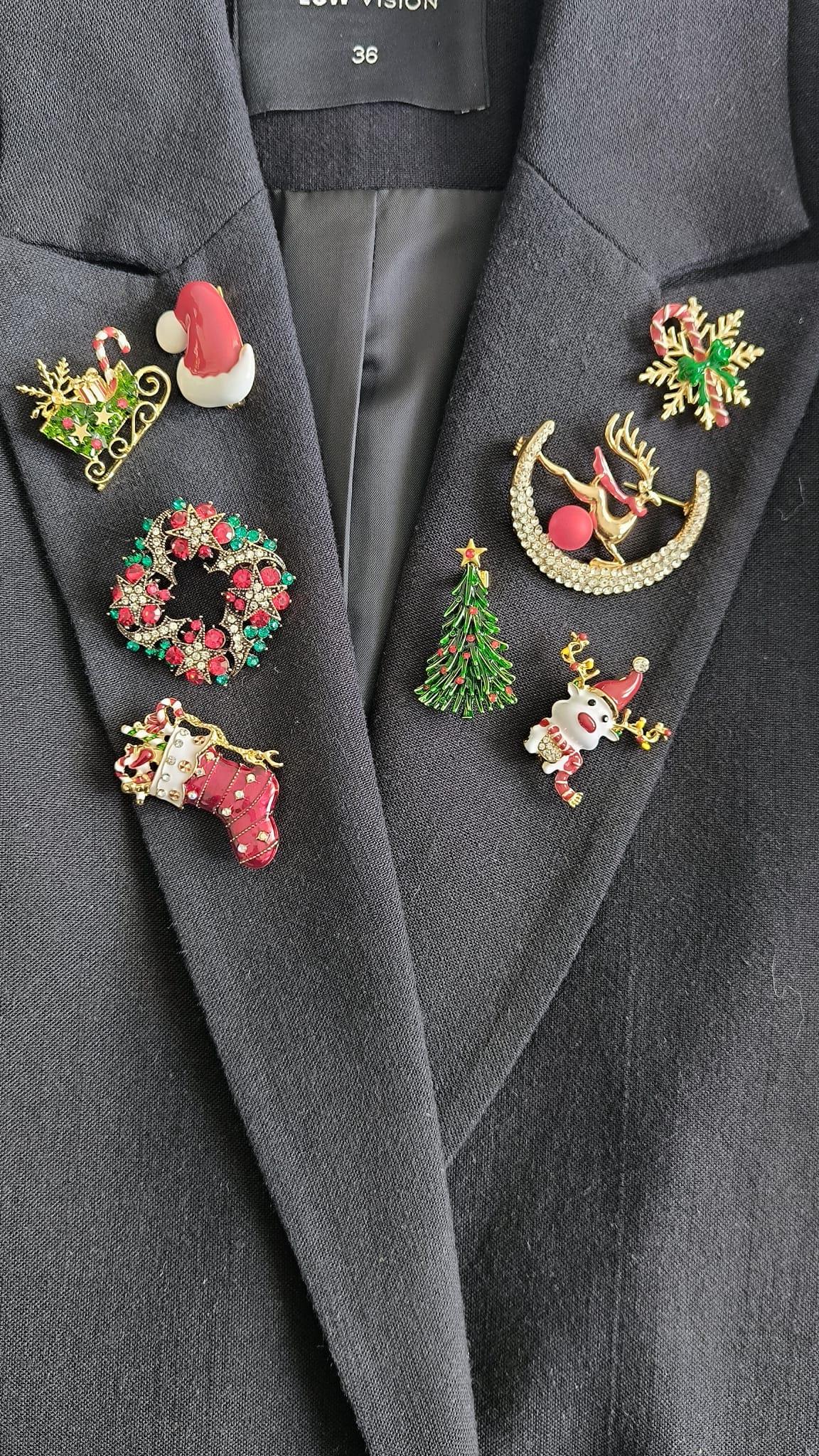 Yılbaşı Şapka Broş