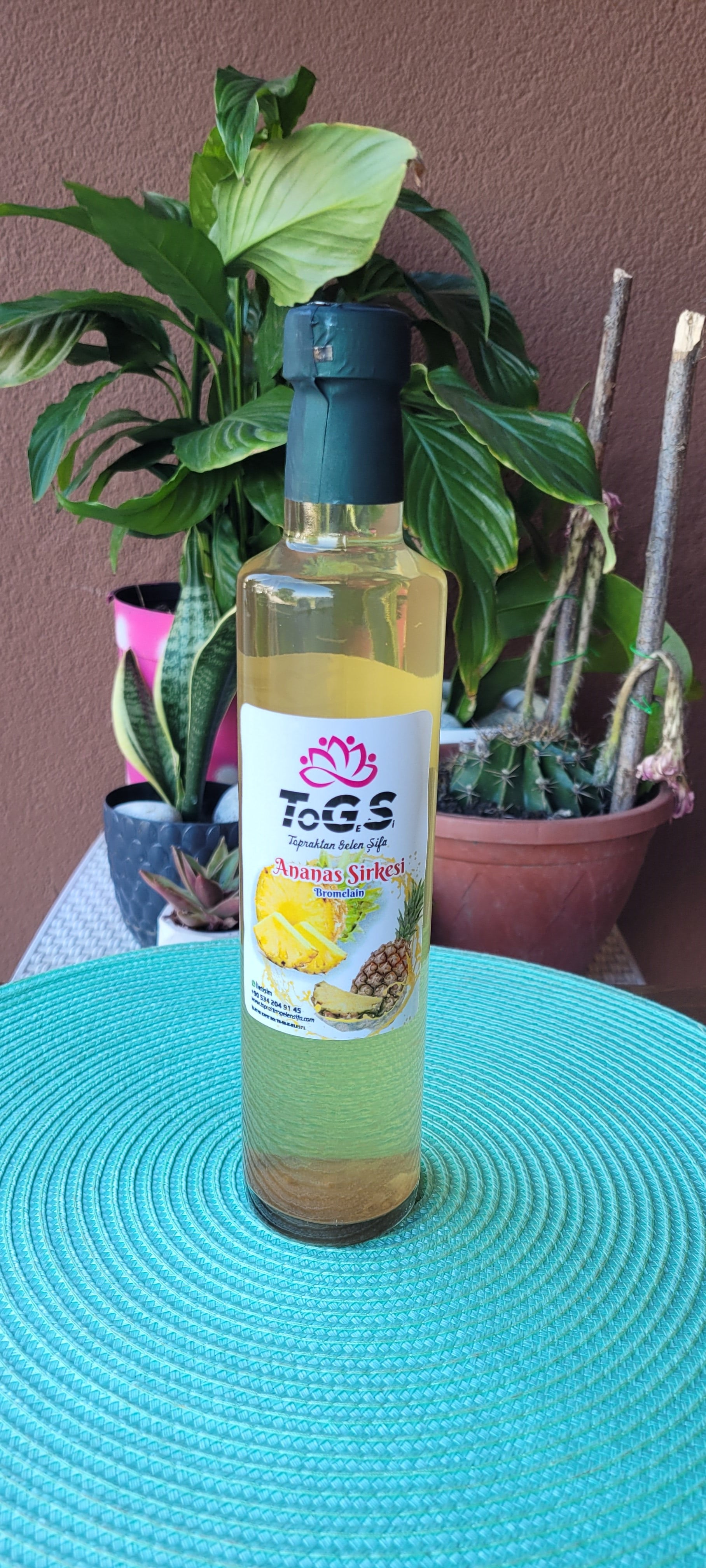 Ananas Sirkesi 500 ml - TOGEŞİ