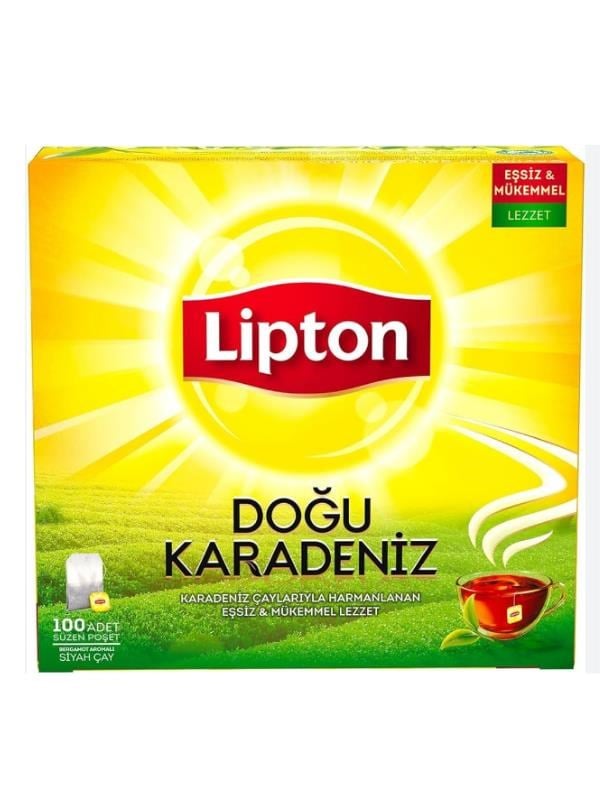 LİPTON DOĞU KARADENİZ 100'LÜ POŞET ÇAY BERGAMOT AROMALI
