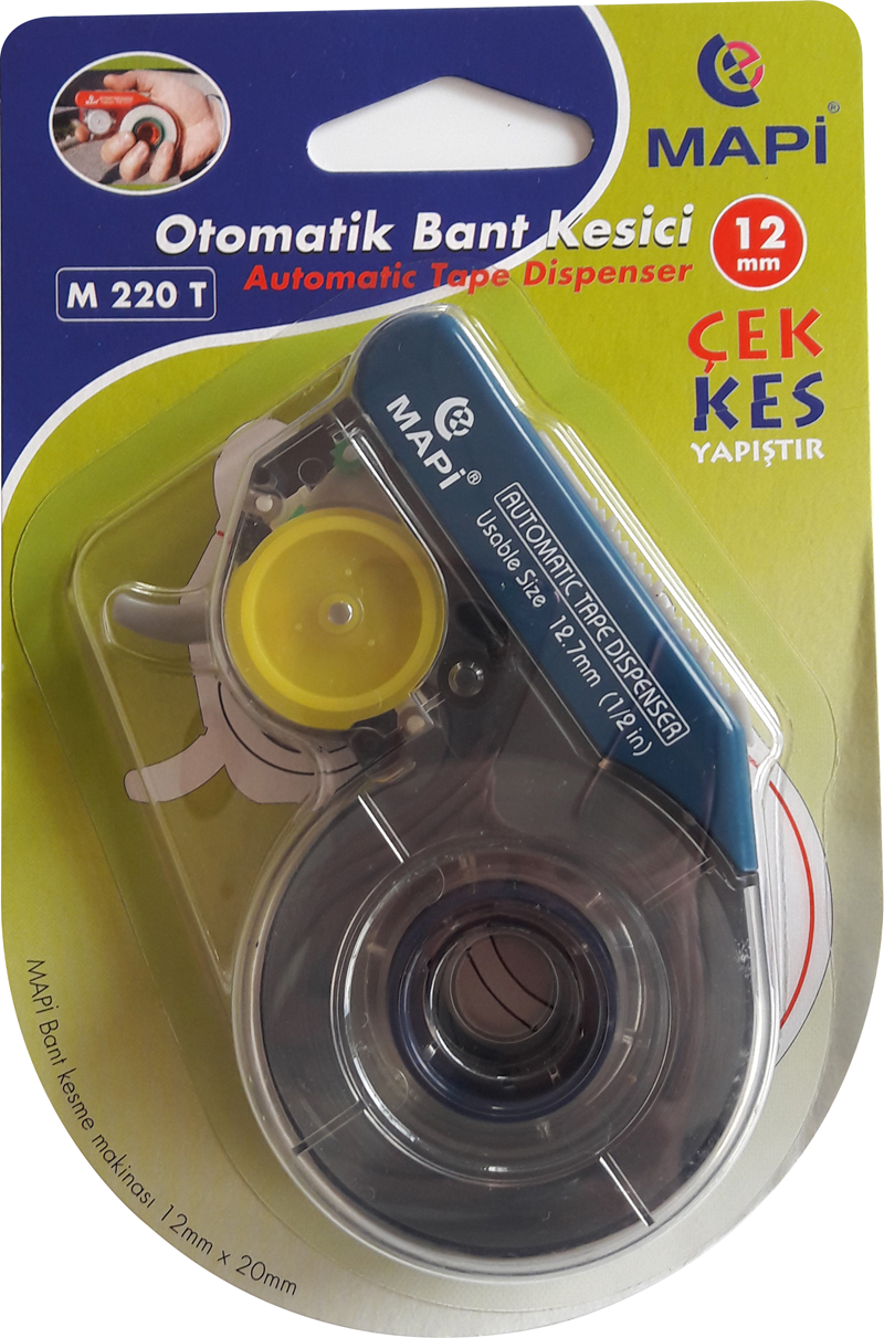 MAPİ 12 MM OTOMATİK BANT KESME MAKİNESİ LACİVERT