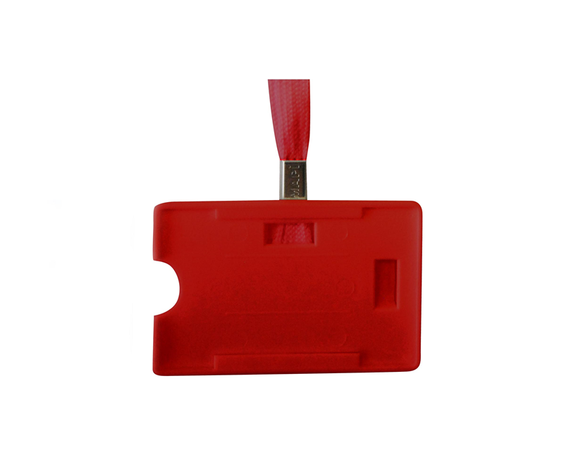 MAPİ ASKI İPLİ PP KART KABI KIRMIZI 25'Lİ PAKET