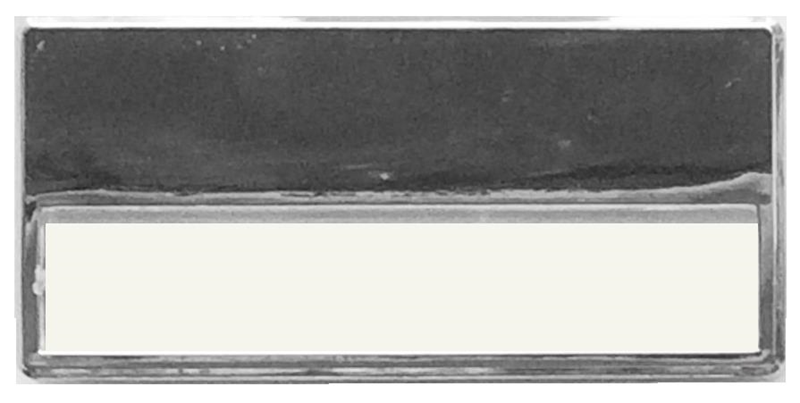 MAPİ MIKNATISLI İSİMLİK GÜMÜŞ 70X34 TEKLİ