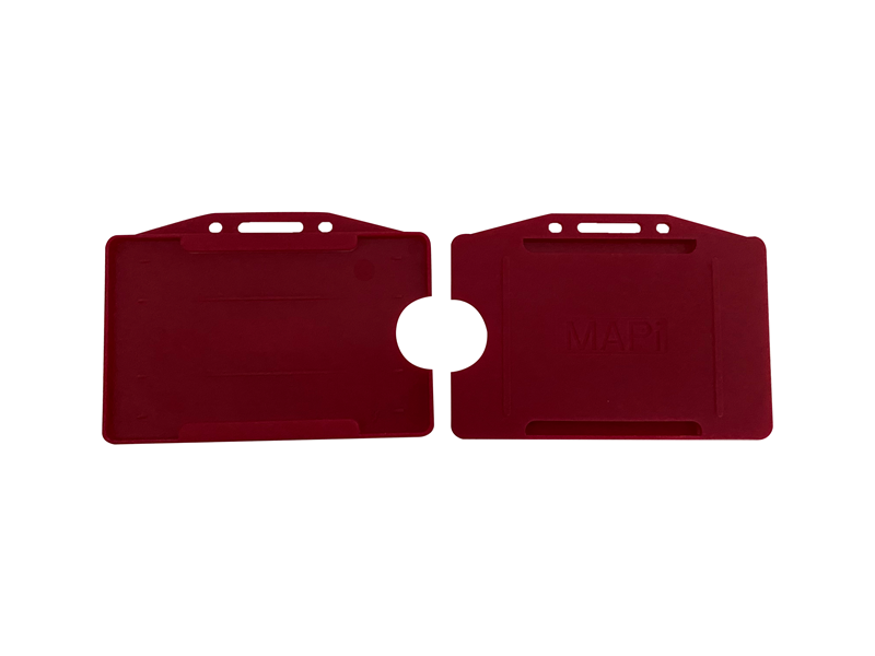 MAPİ PP KART KABI YATAY BORDO 50'Lİ PAKET