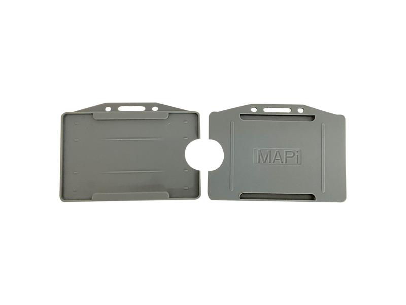 MAPİ PP KART KABI YATAY GRİ 50'Lİ PAKET