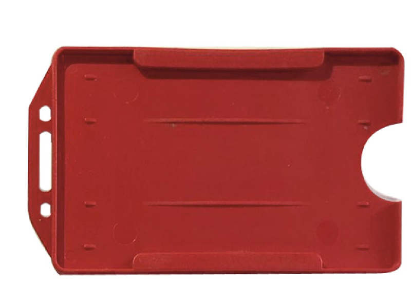 MAPİ PP KART KAPLARI DİKEY KIRMIZI 50'Lİ PAKET