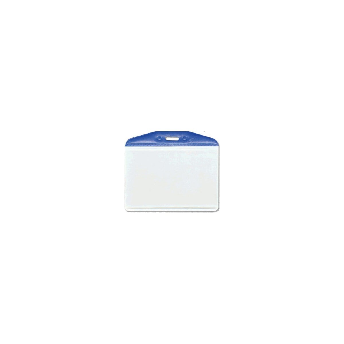 MAPİ PVC KART POŞETLERİ (OVAL) KIRMIZI ŞERİTLİ 100'LÜ PAKET