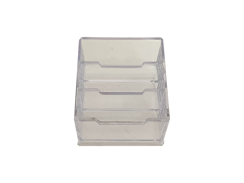 MAPİ ŞEFFAF CEPLİ KARTVİZİTLİK ÜÇ CEPLİ   68X105