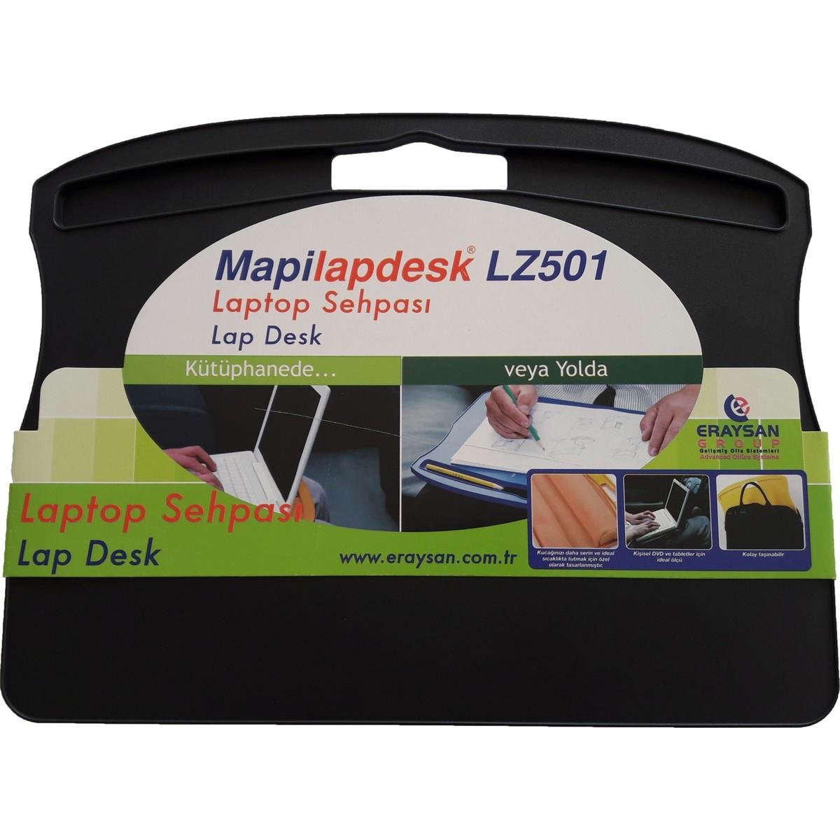 MAPİLAPDESK LZ501 LAPTOP SEHPALARI SİYAH