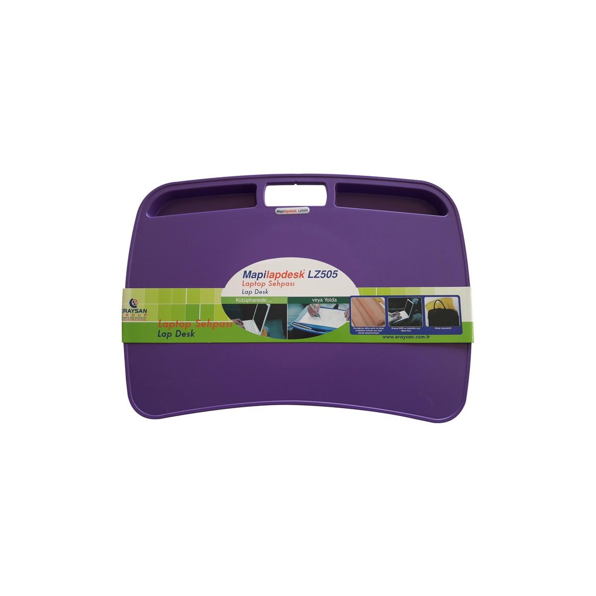 MAPİLAPDESK LZ505 LAPTOP SEHPALARI MOR