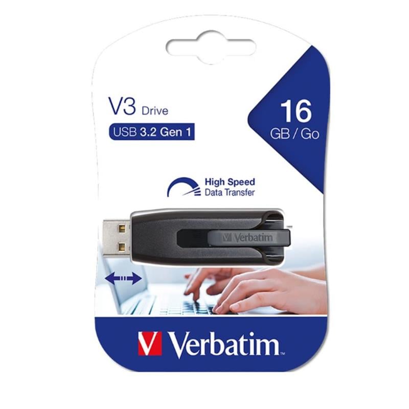 VERBATİM BELLEK 49172 16 GB V3 USB 3,2