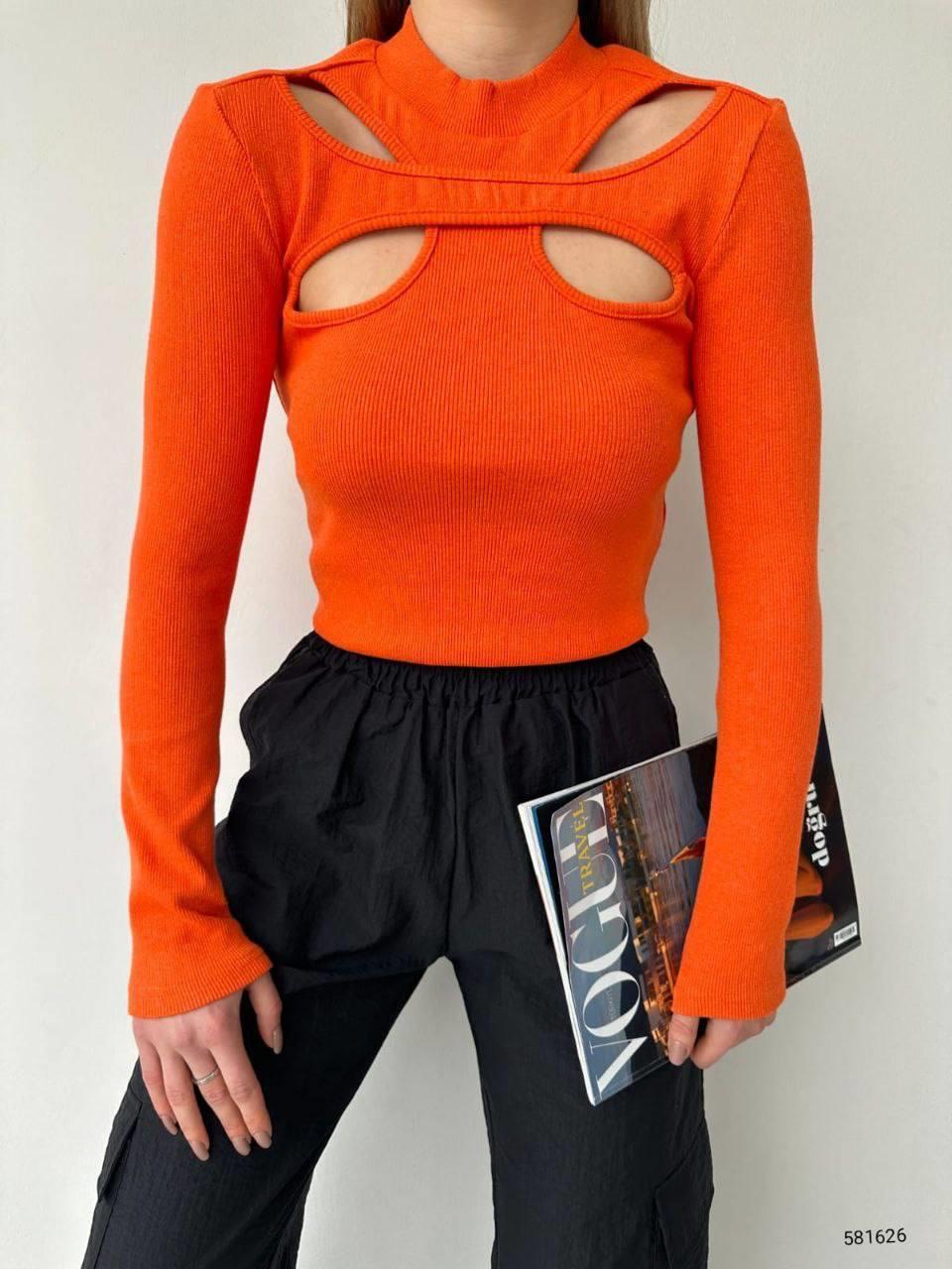 Kaşkorse BLUZ 581626 TURUNCU
