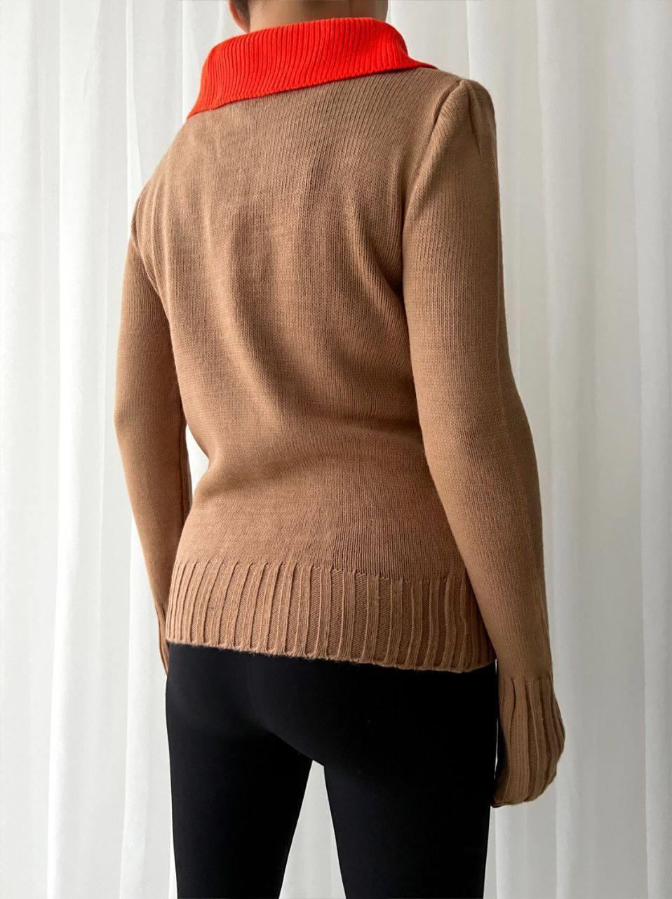 Polo Yaka Triko KazakTR0247 VİZON