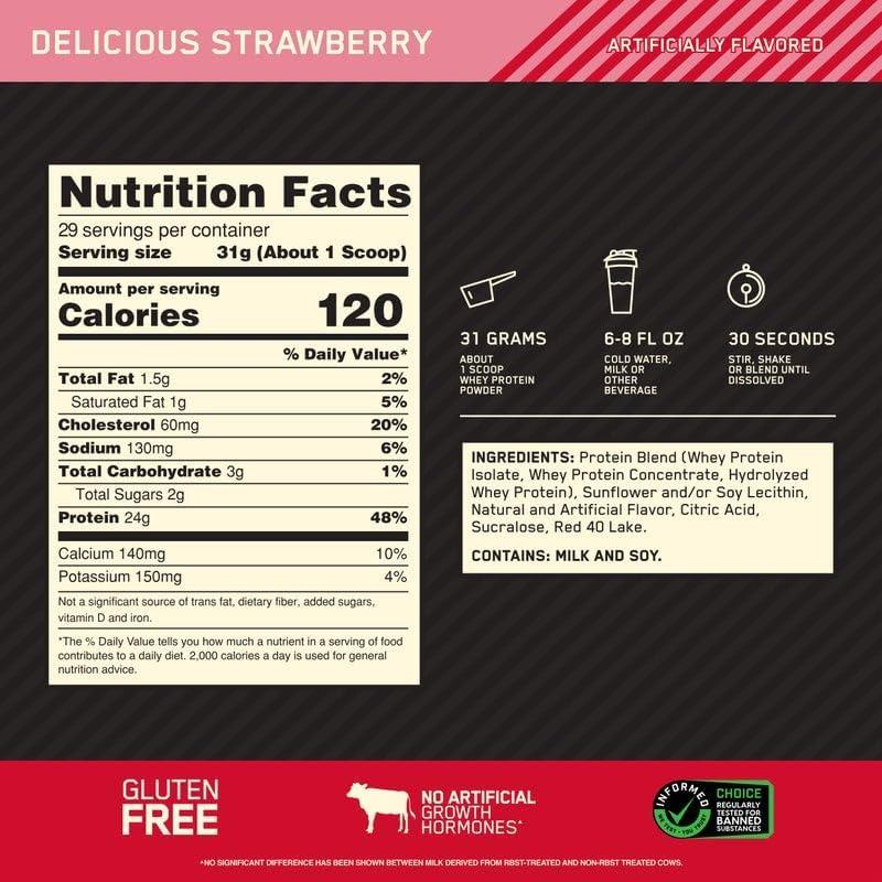 Gold Standard 100% Whey 907 g