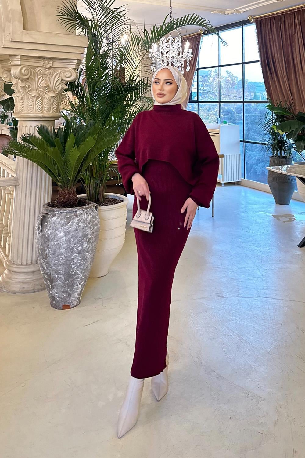 BOLERO TRİKO ELBİSE 