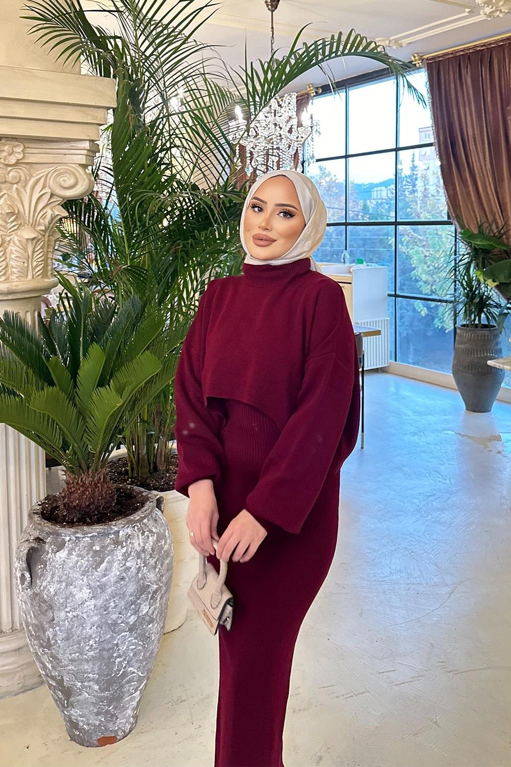 BOLERO TRİKO ELBİSE 