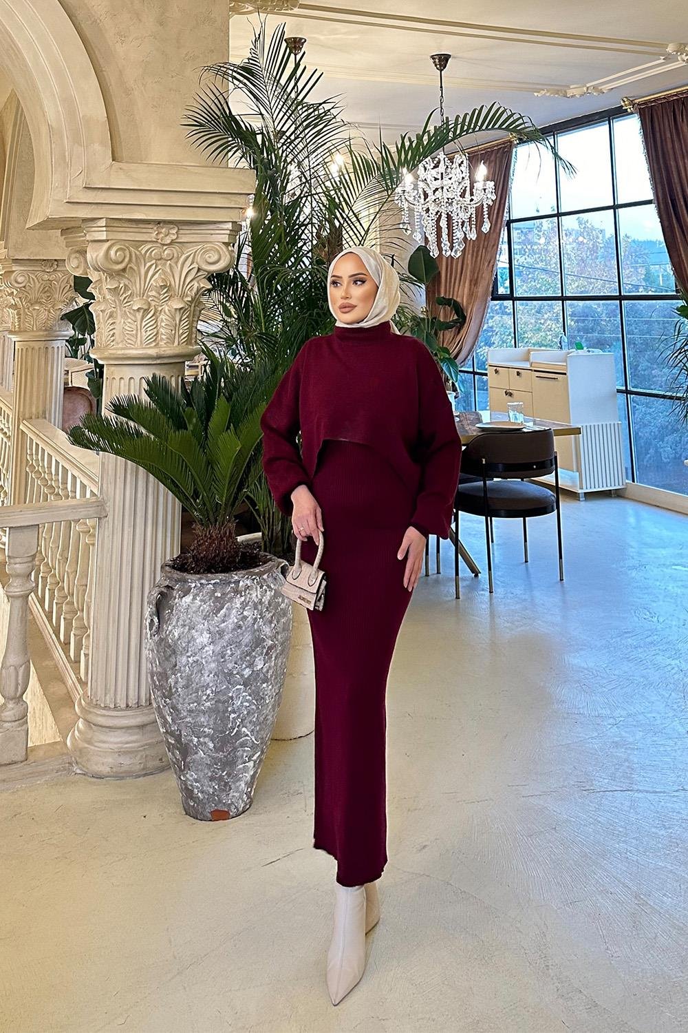 BOLERO TRİKO ELBİSE 