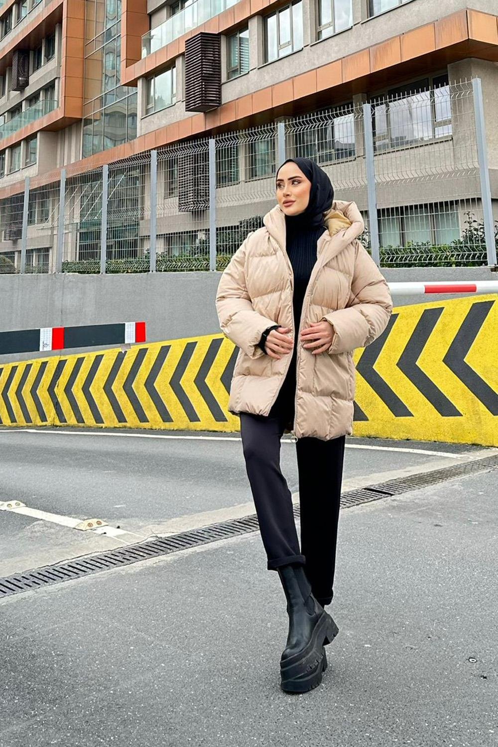 OVERSİZE ŞİŞME MONT