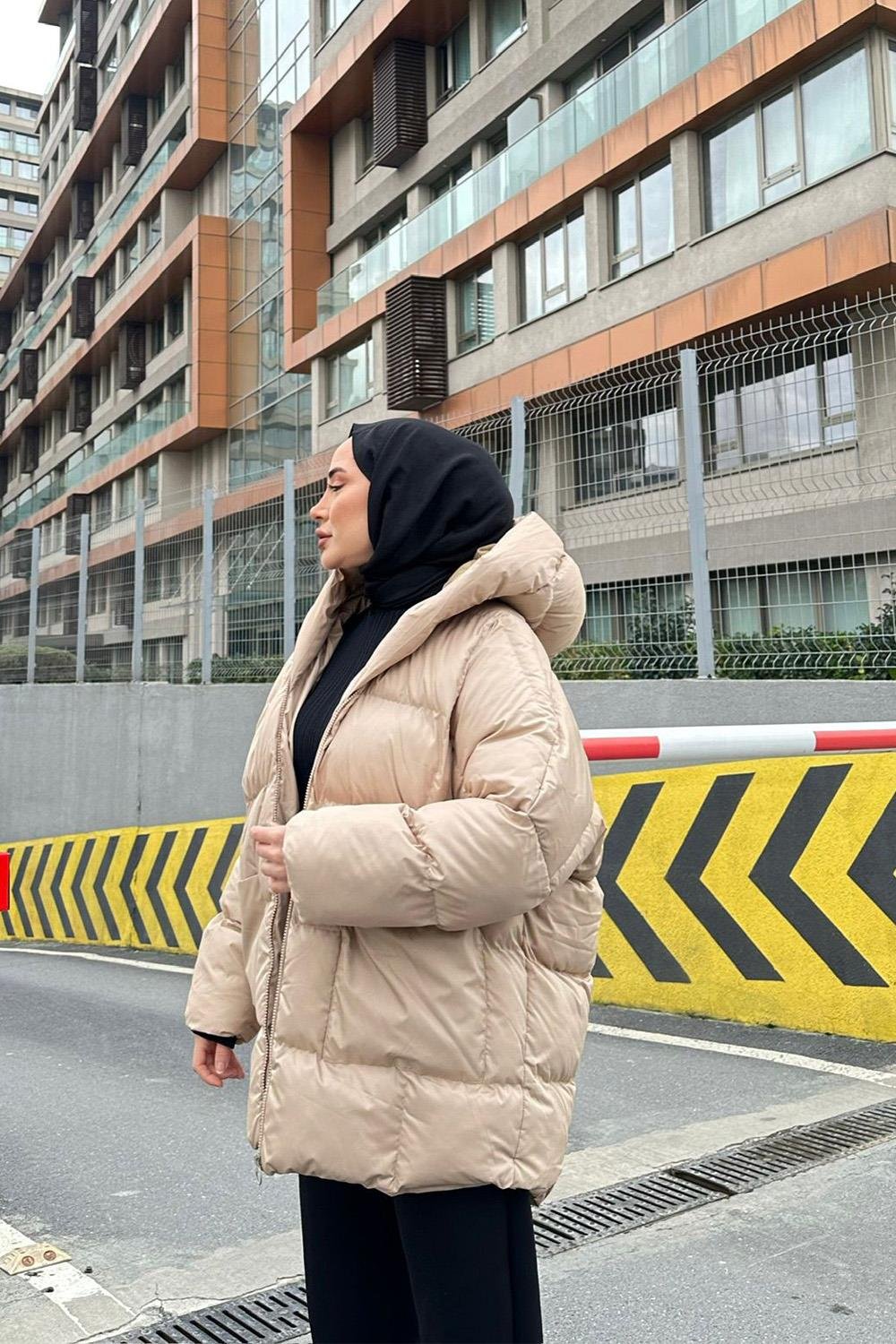 OVERSİZE ŞİŞME MONT