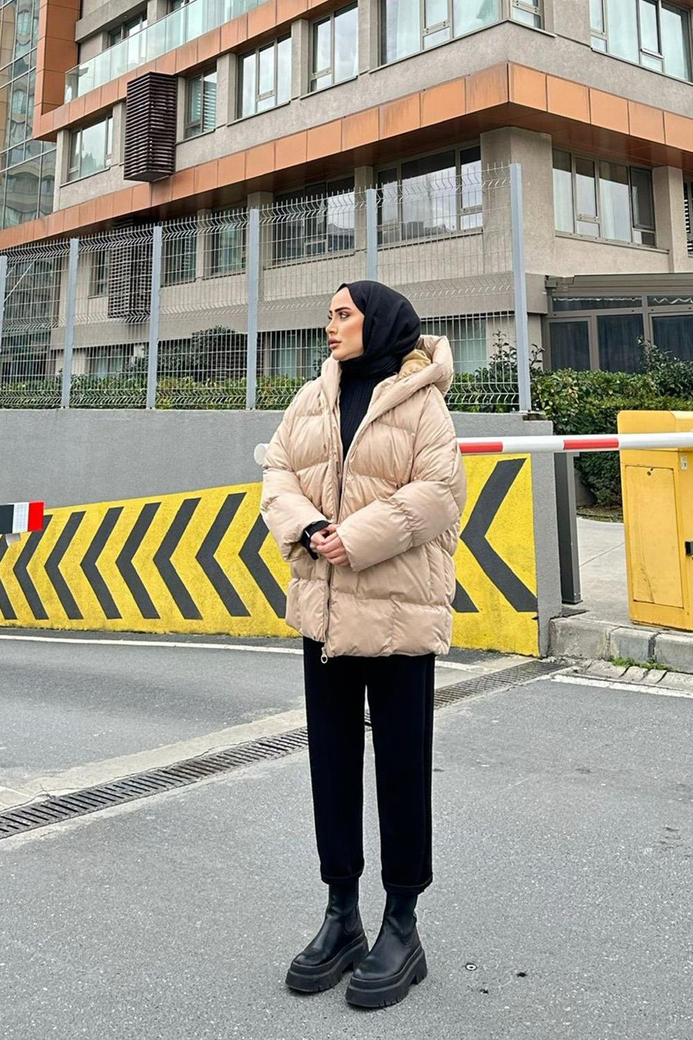 OVERSİZE ŞİŞME MONT