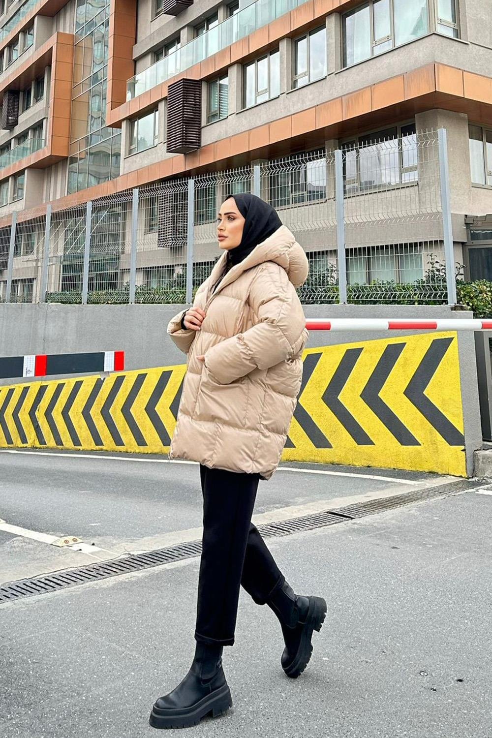 OVERSİZE ŞİŞME MONT