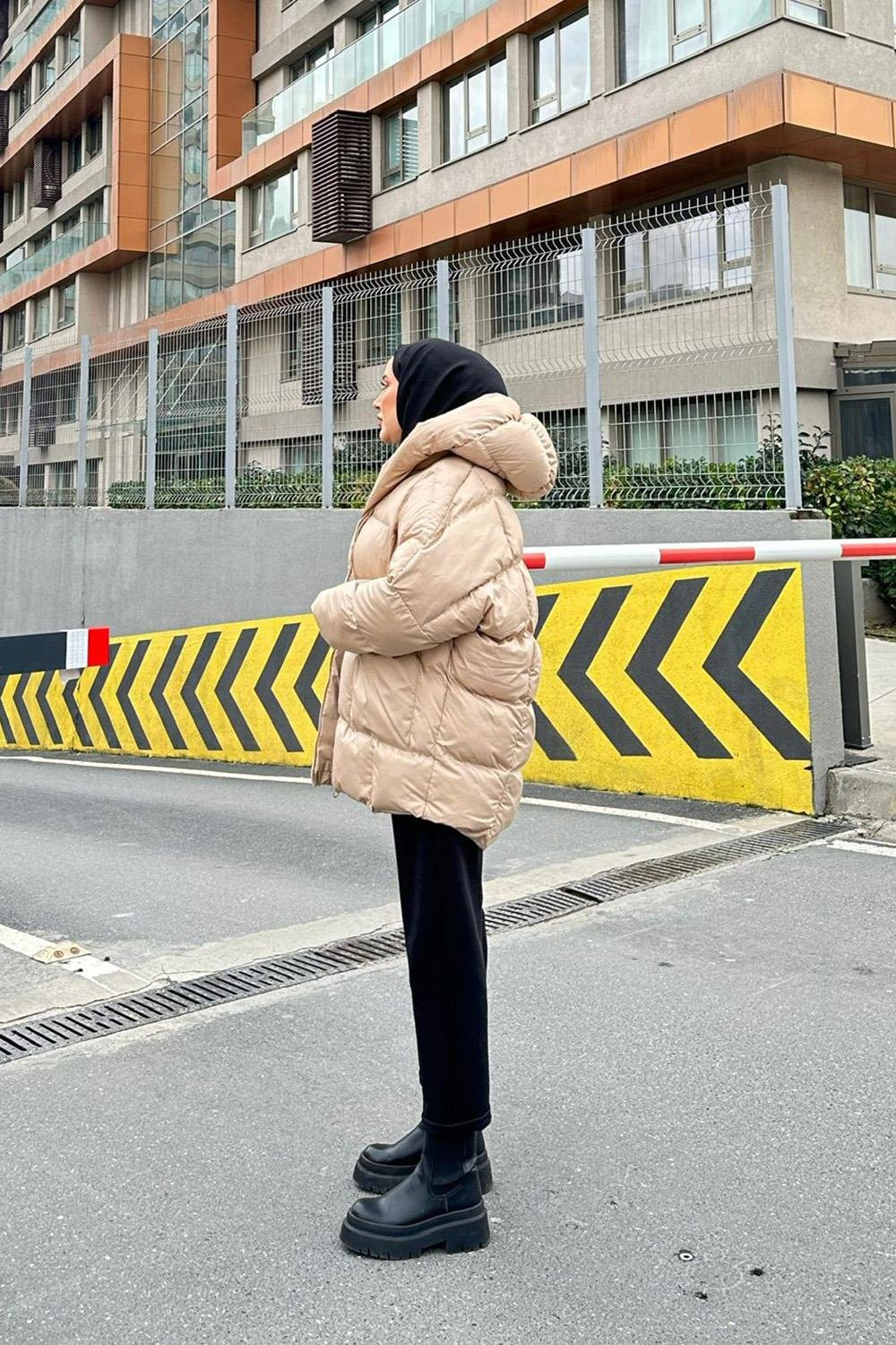 OVERSİZE ŞİŞME MONT