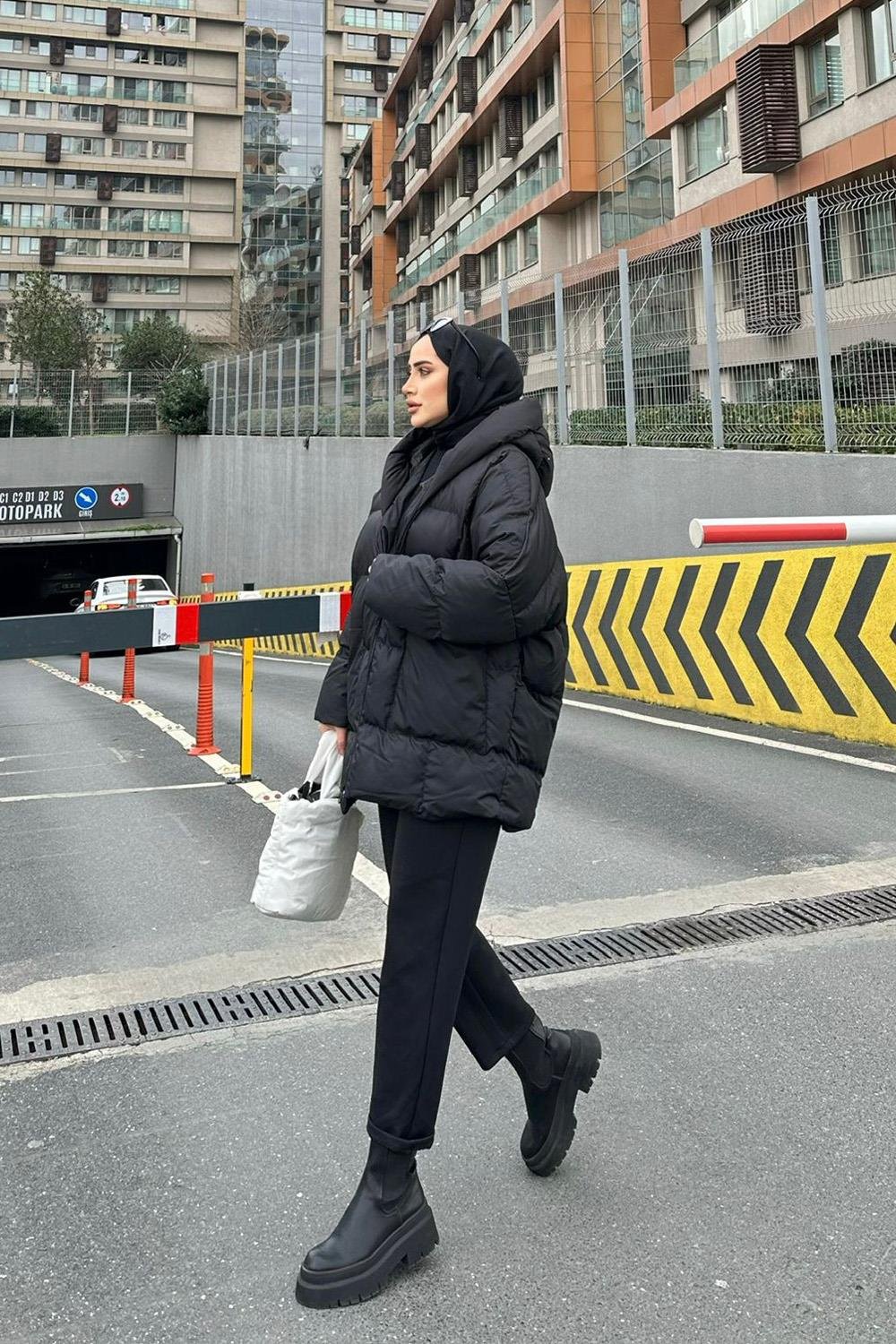 OVERSİZE ŞİŞME MONT