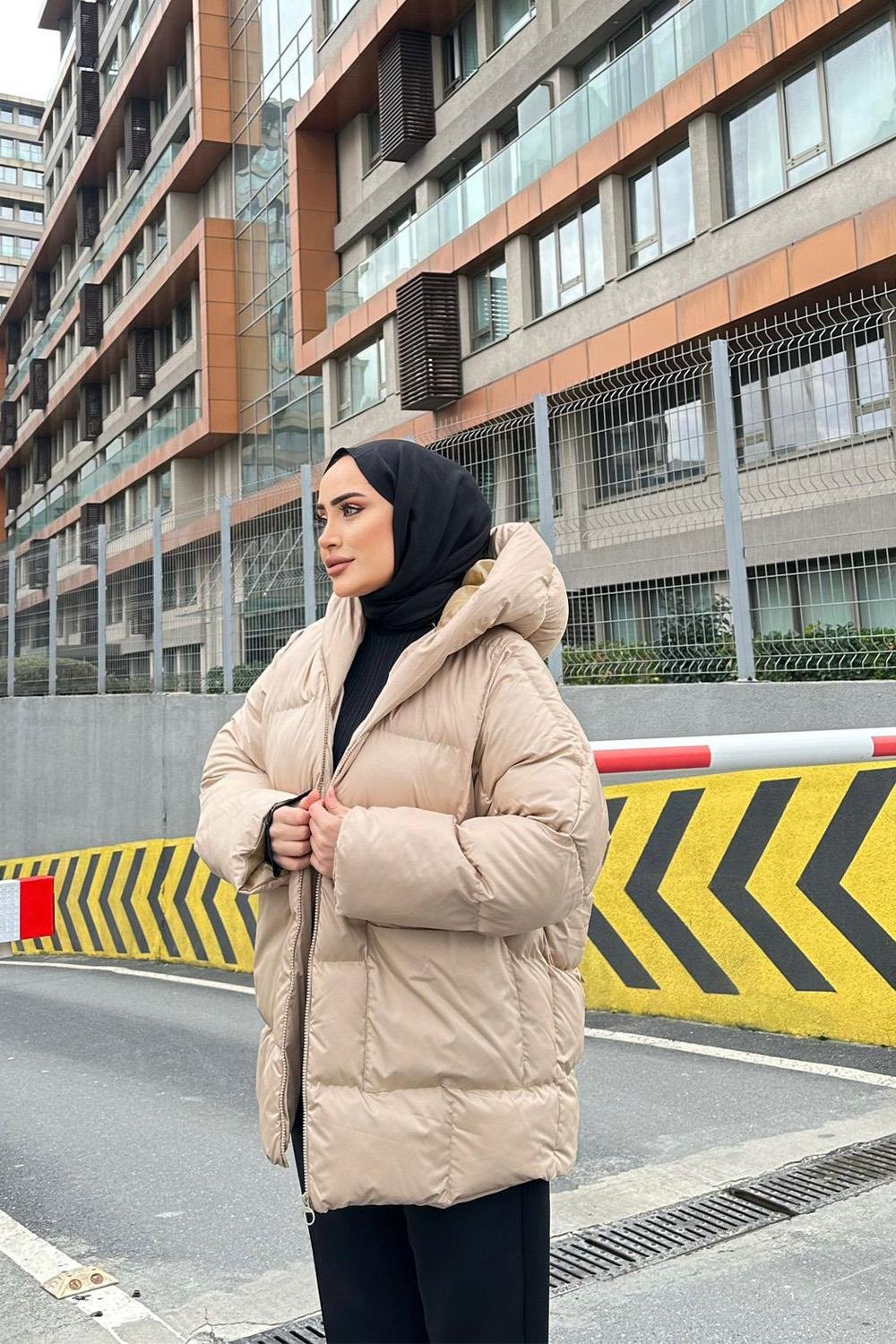OVERSİZE ŞİŞME MONT