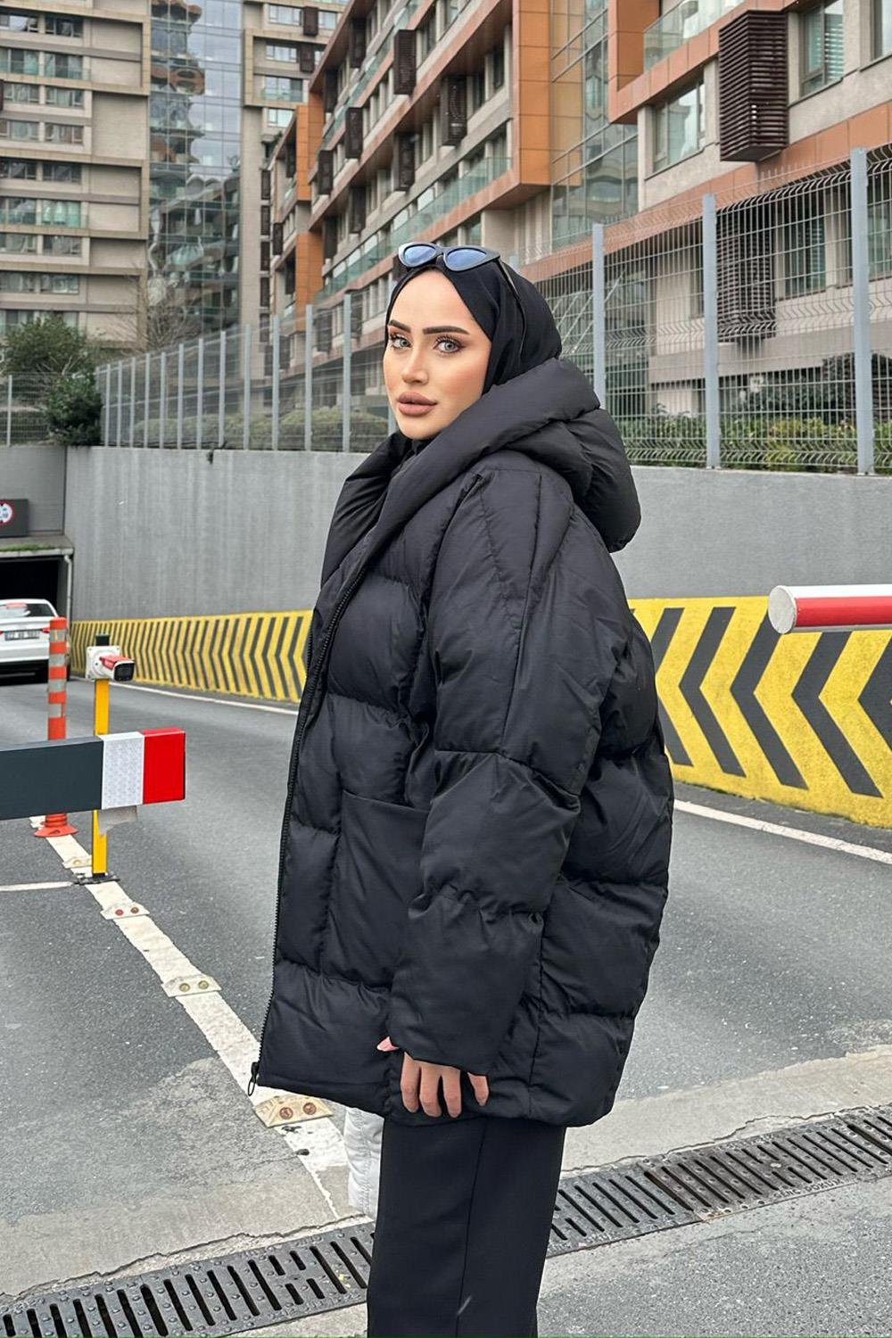 OVERSİZE ŞİŞME MONT