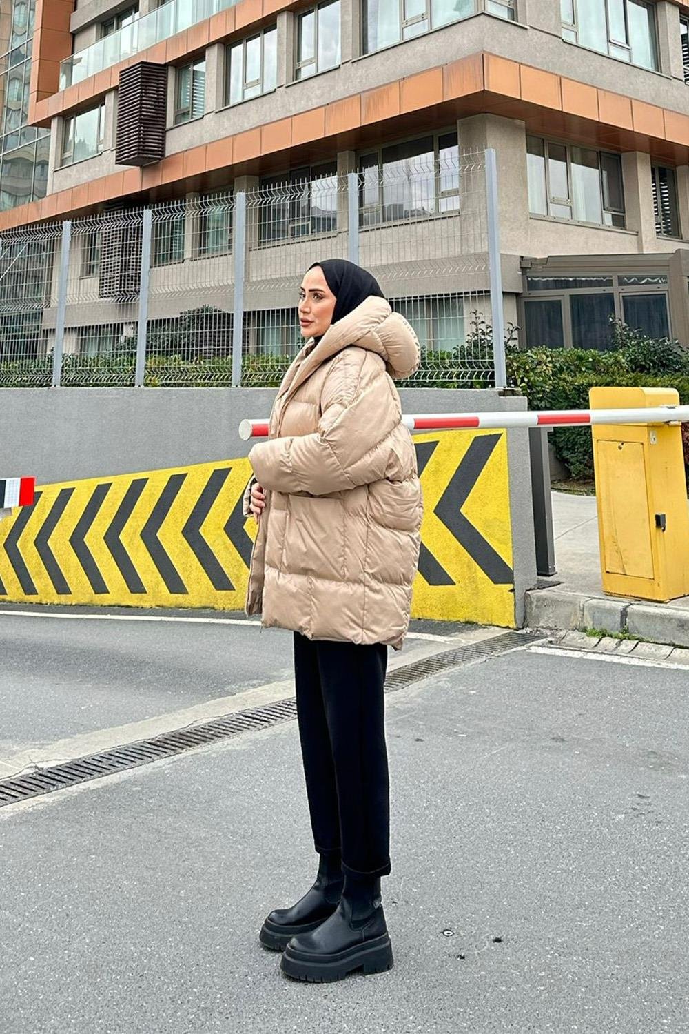 OVERSİZE ŞİŞME MONT