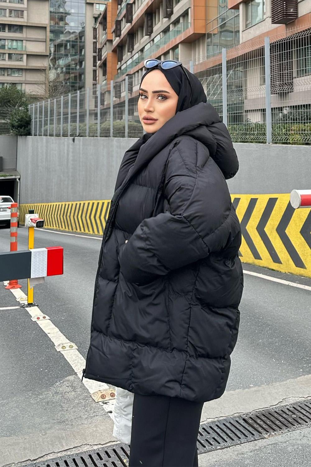 OVERSİZE ŞİŞME MONT