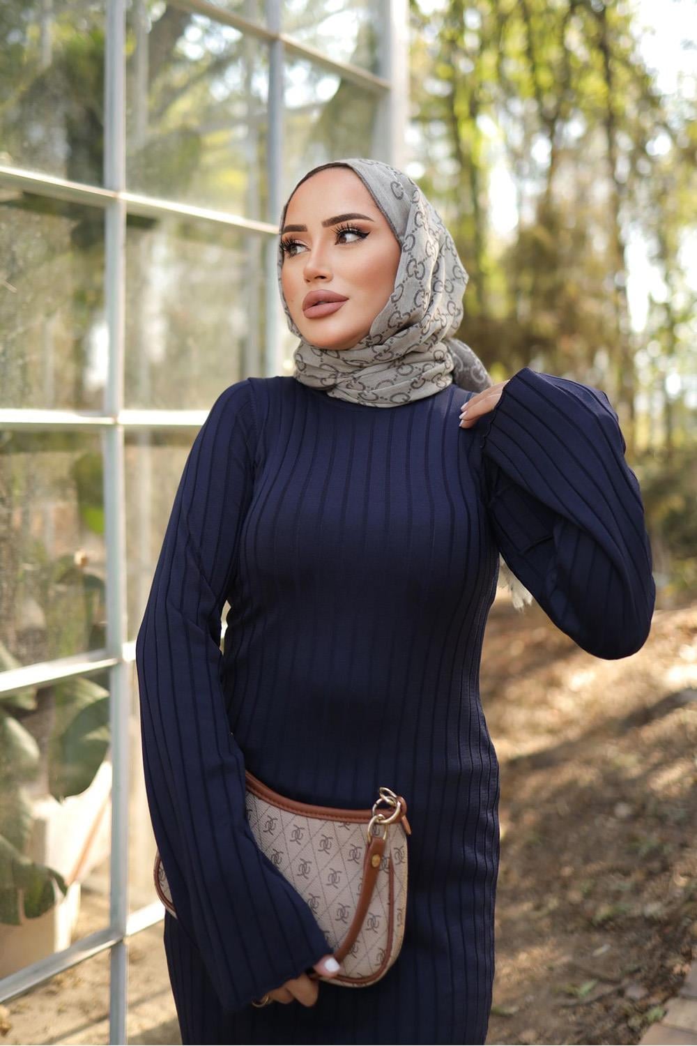 PERA TRİKO ELBİSE 