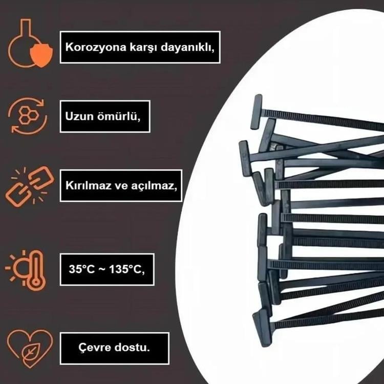 Ars Yeni Nesil Mucize Cırt Klips 200 pcs ( 100 set )