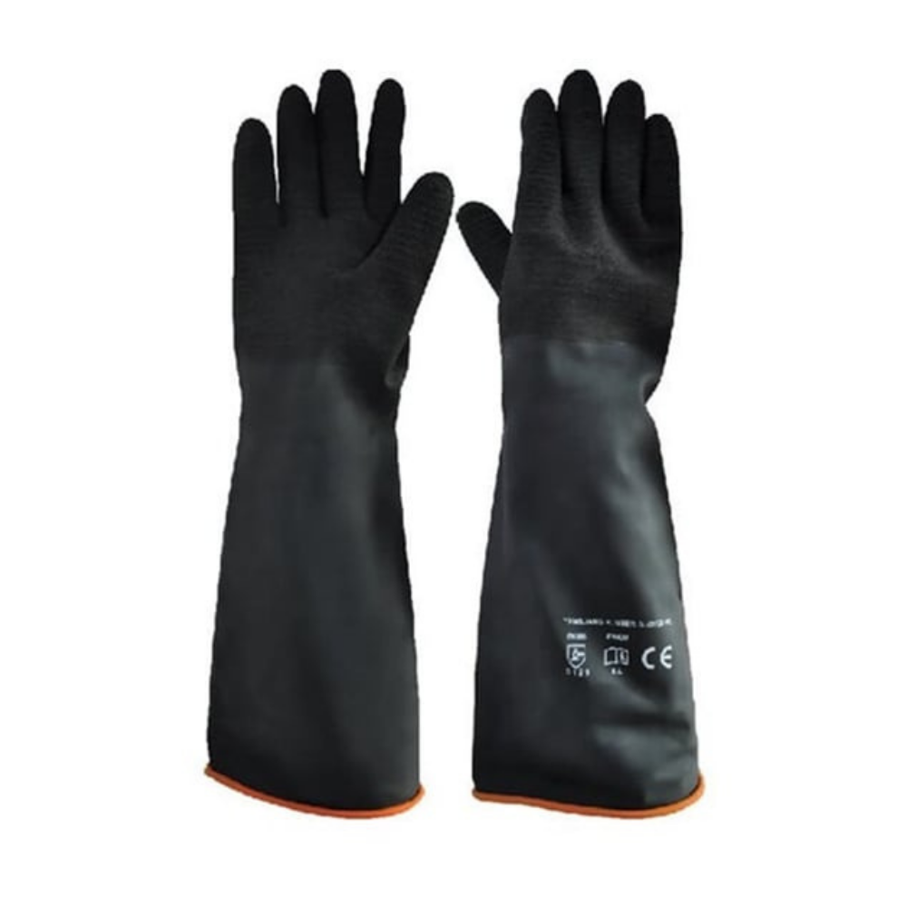 BAYEL KAUÇUK ELDİVEN UZUN PÜTÜRLÜ XL/45cm EL450(12 ADET)
