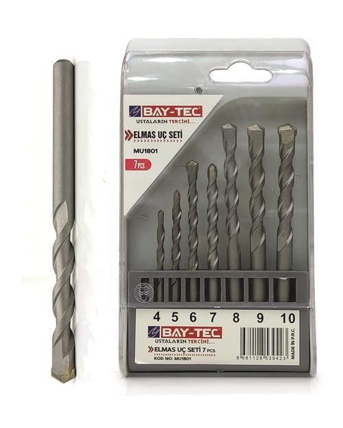 BAYTEC ELMAS UÇ SETİ 7 PCS MU1801