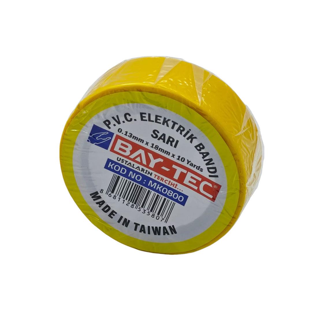 Baytec İzole Elektrik Bant Sarı MK0800