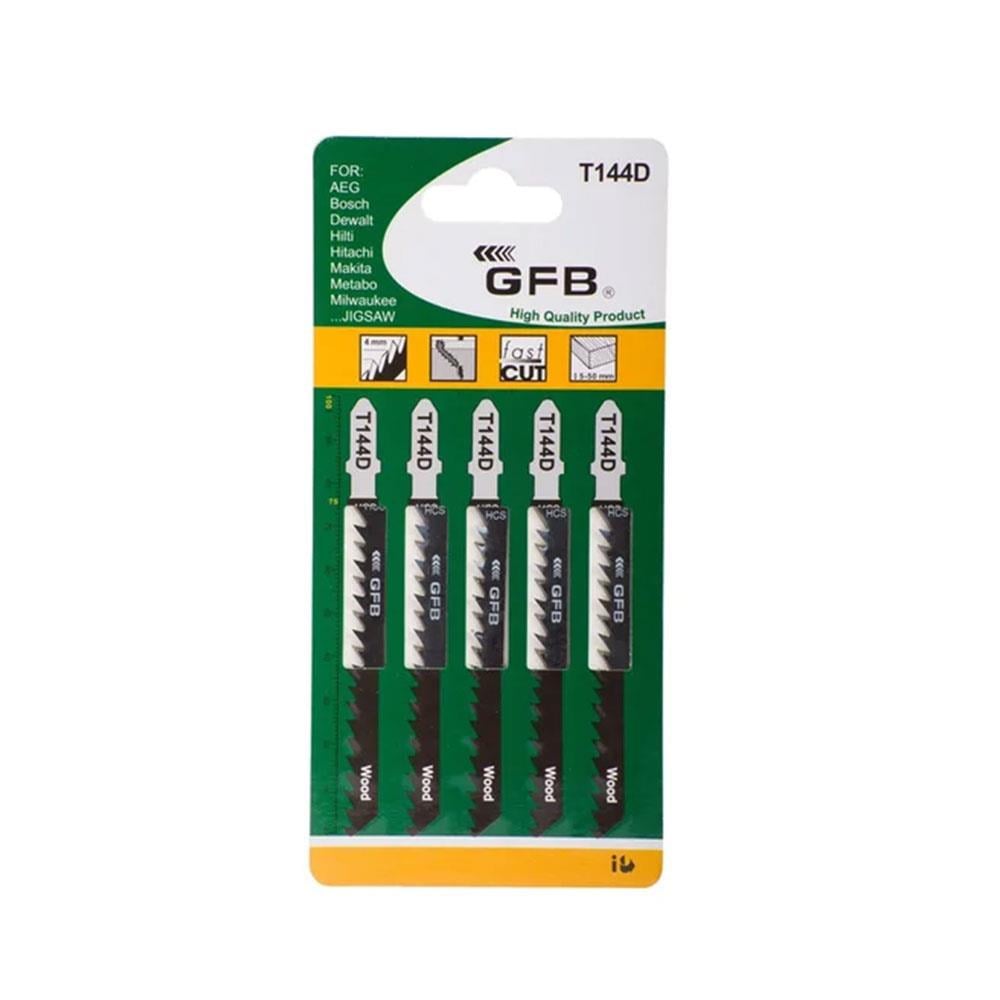GFB 2240 T144D Ahşap Dekupaj Testere Ağzı 5'li