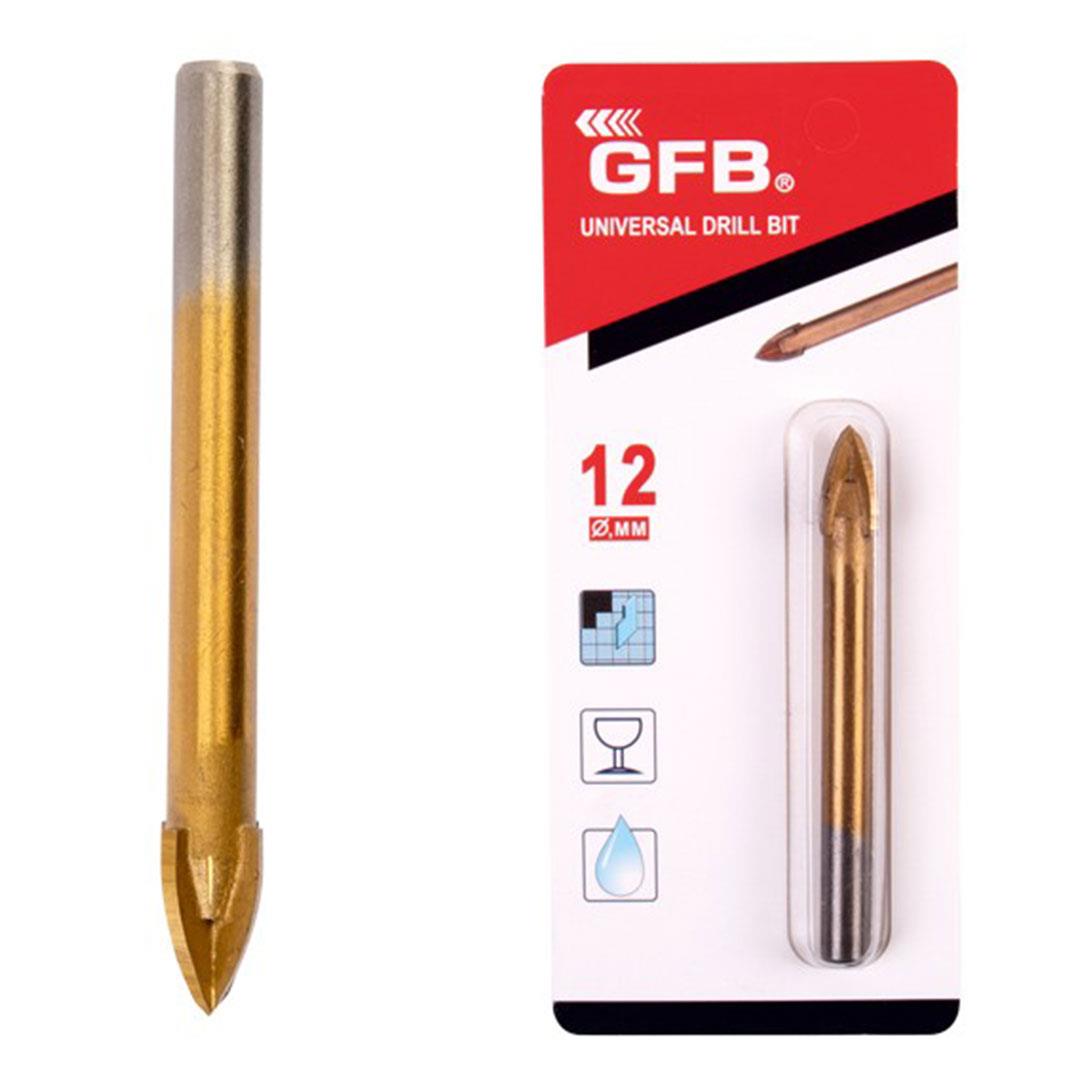 GFB 4602 Cam Seramik Delme Üniversal Matkap Ucu 6 mm