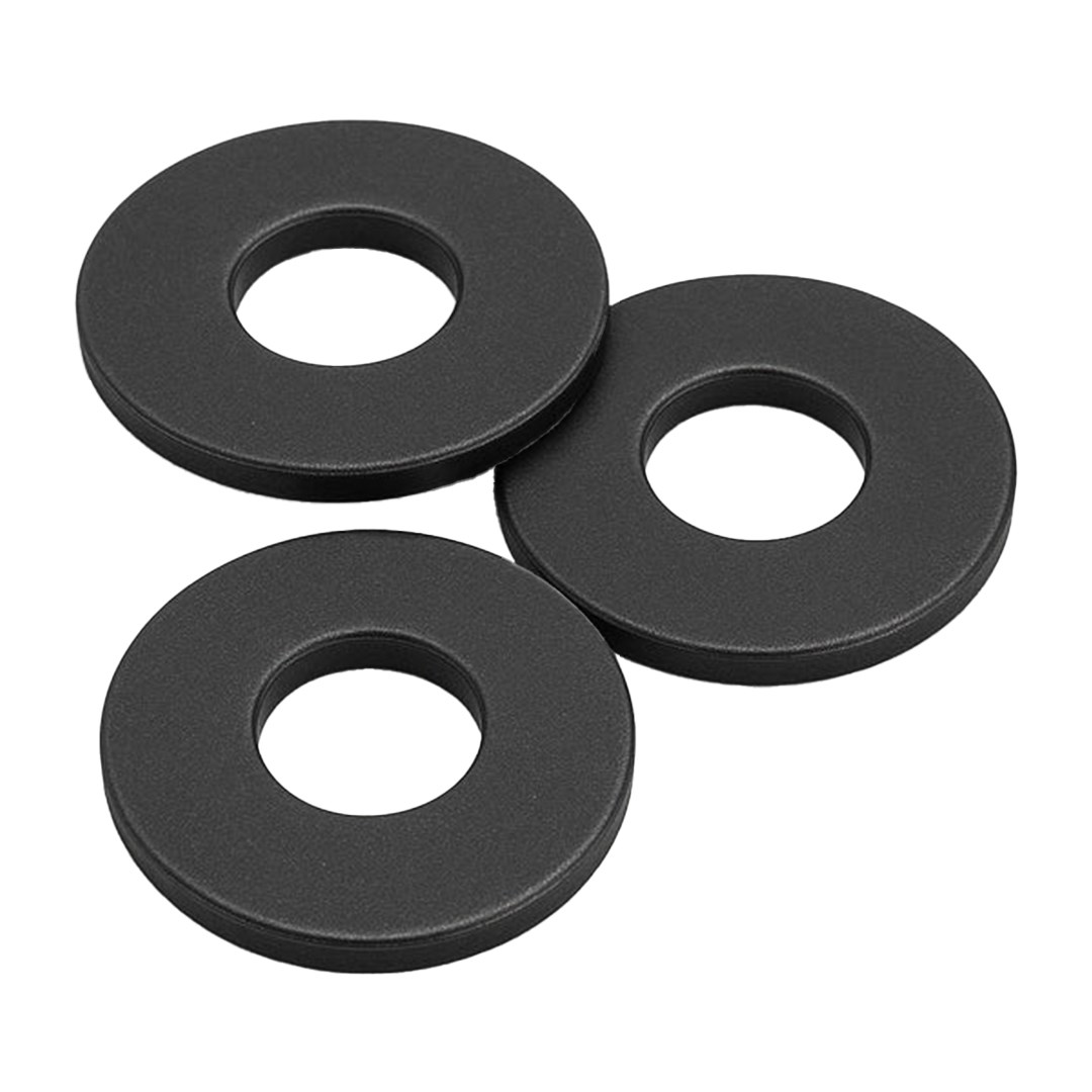 İthal M7 DIN 9021 Geniş Pul Siyah 100 ADET