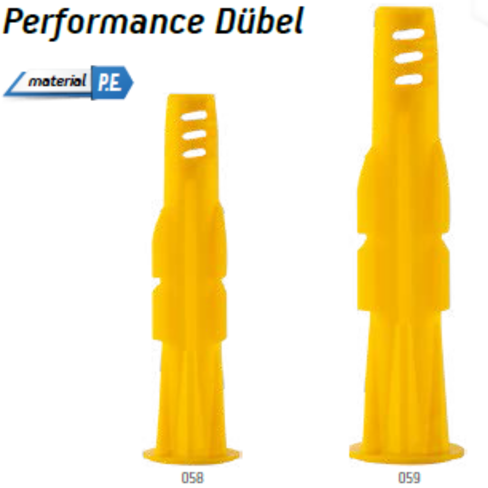 MADE 8 mm ROKET DÜBELİ PLASTİK