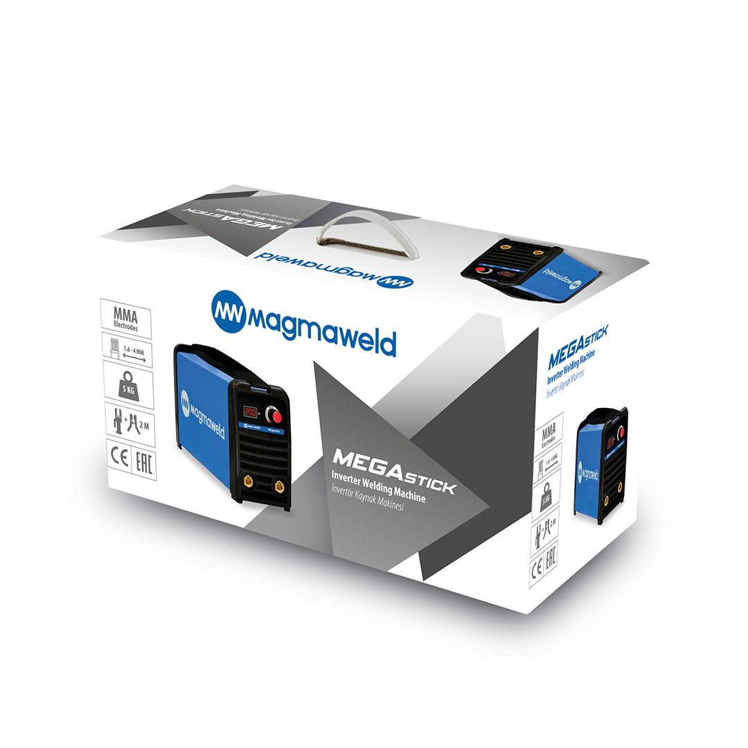 Magmaweld Megastick 200 Amp Kaynak Makinası (Model: 501M2000MF)