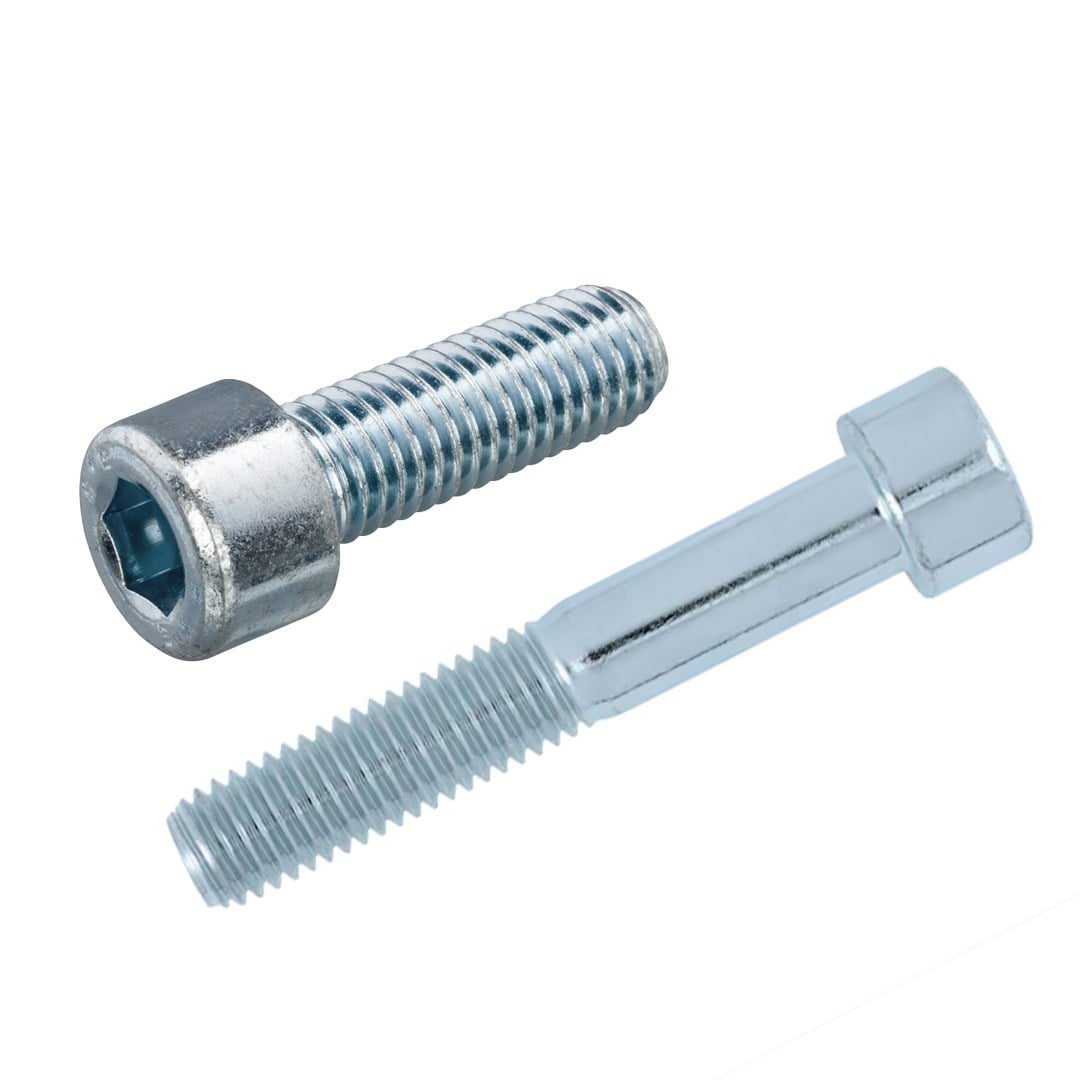 Norm M24X100 DIN 912 8.8 Kalite İmbus (Alyan Başlı) Cıvata Beyaz Galvanizli 100 ADET